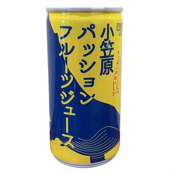 小笠原パッションフルーツジュース缶